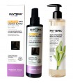 Set Solutie repigmentare par alb, grizonat, Ultra+, Positiv'Hair si Sampon Bio reparator par uscat, fragil, cret, Phytema