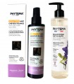 Set Solutie repigmentare par alb, grizonat, Ultra+ si Sampon anti-cadere Shampooing Antichute, Phytema 150ml + 250ml