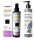Set Solutie repigmentare par alb, grizonat, Ultra Plus si Sampon BIO anti-matreata, antipelliculaire, Phytema 150ml + 250ml