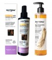 Set Solutie repigmentare par alb, grizonat, Ultra si Sampon Bio volum, Shampooing volume, Phytema 150ml + 250ml