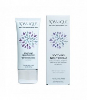 Crema de noapte calmanta, anti-roseata, rozacee, cuperoza, eczeme, Rosalique, 50 ml
