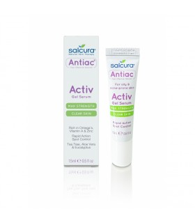 Antiac - Gel tratament acnee, pete pigmentate, ten si corp, Salcura 15 ml