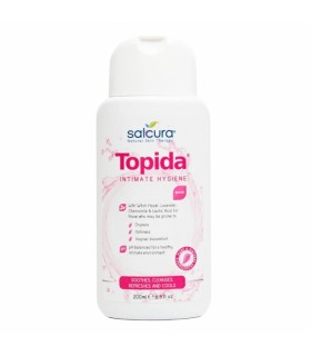 Gel igiena intima Topida, pentru disconfort vaginal, reglare pH, Salcura, 200ml