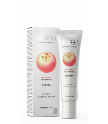 DERMA+ Ser calmant cu efect imediat pentru ten Mossa 30ml