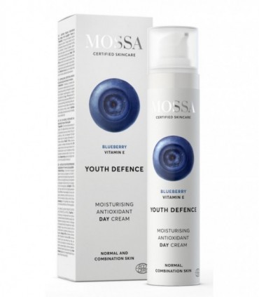 YOUTH DEFENCE Cremă hidratantă antioxidantă de zi Mossa 50ml