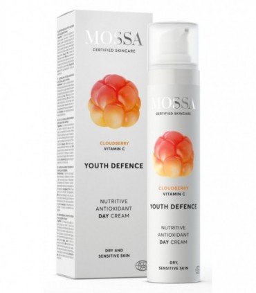 YOUTH DEFENCE Cremă nutritivă antioxidantă de zi Mossa 50ml