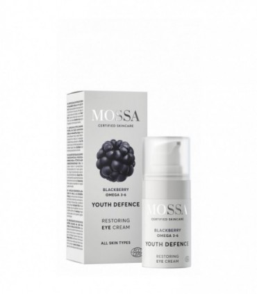 YOUTH DEFENCE Cremă reparatoare pentru ochi Mossa 15ml