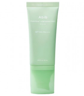ABIB Heartleaf Mild Sunscreen Relief SPF50+ Crema protectie solara, reducerea rosetii 50ml
