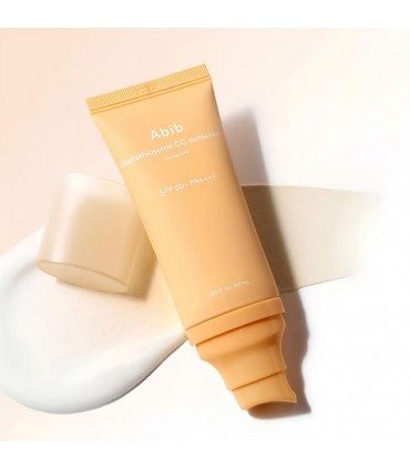 ABIB Glutathiosome CC Sunscreen Toning Tube SPF 50+ - Crema pentru ten cu Niacinamida, Vitamina C  50 ml