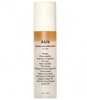 ABIB Jericho Rose Mist Serum Glow Spray - Mist bifazic cu extract Trandafir Jericho, Acid Hialuronic, hidratare piele 100 ml