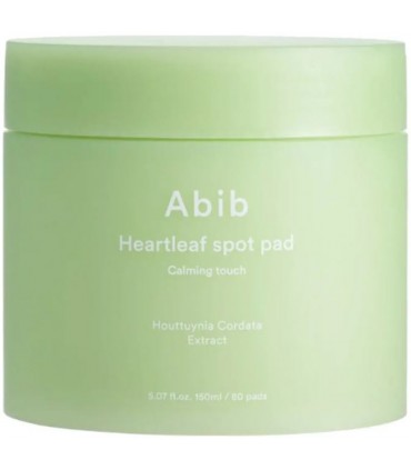 ABIB Heartleaf Spot Pad Calming Touch - Toner ten, curatare, calmare, hidratare piele sensibila, iritata, cu acnee 150 ml