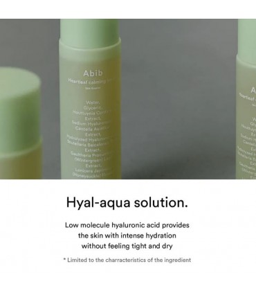 ABIB Heartleaf Calming Toner Skin Booster - Toner ten, Acid Hialuronic, indepartare sebum, celule moarte, hidratare 200ml
