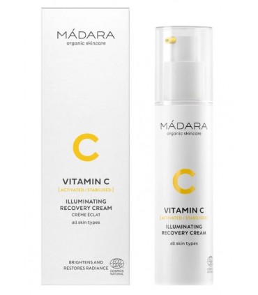 VITAMIN C Cremă reparatoare iluminatoare TEN Madara 50ml