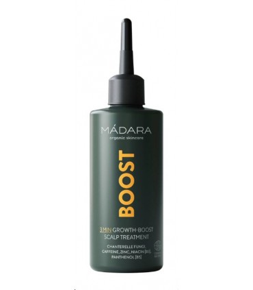 BOOST Tratament 3 min. pentru scalp pentru stimularea creșterii părului Madara 100 ml