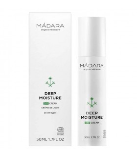 DEEP MOISTURE Cremă de zi intens hidratanta pentru ten Madara 50ml