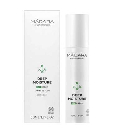 DEEP MOISTURE Cremă de zi intens hidratanta pentru ten Madara 50ml