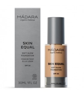 SKIN EQUAL 40 SAND fond de ten soft glow SPF20 Madara 30ml