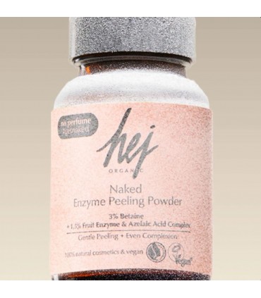 Peeling enzimatic pudră pentru ten NAKED HEJ ORGANIC 30g