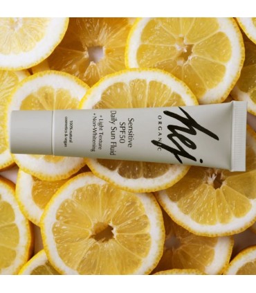 Fluid de zi SPF 50 SENSITIVE pentru ten, gat, decolteu, HEJ Organic 30ml