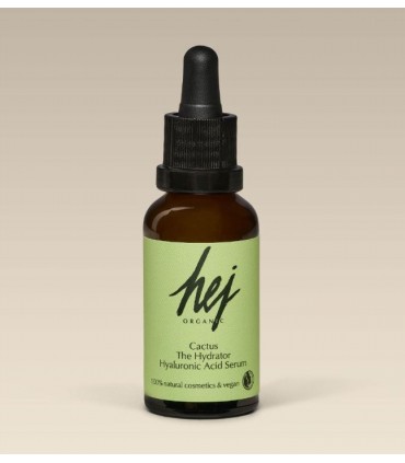Ser cu acid hialuronic CACTUS THE HYDRATOR pentru ten Hej Organic 30ml