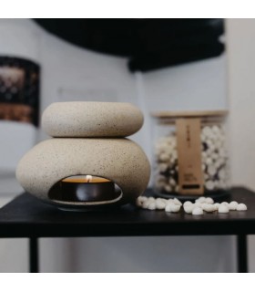 Difuzor ceramic BEIGE - Wax melts sau uleiuri esențiale The Munio
