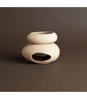 Difuzor ceramic BEIGE - Wax melts sau uleiuri esențiale The Munio