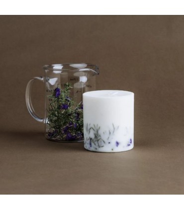 Lumânare naturală Pillar JUNIPER LIMONIUM The Munio 515 ml