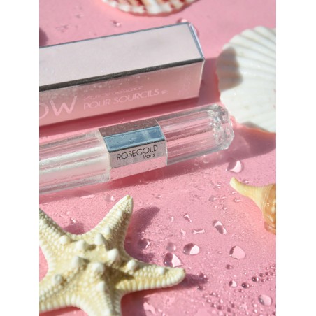 Ser pentru cresterea sprancenelor - Rosebrow, Serum de croissance pour sourcils, Rosegold Paris 3ml