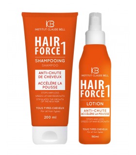 Pachet anticadere si crestere par Hair Force One Sampon 200ml si Lotiune 150ml Institut Claude Bell