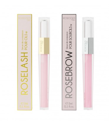 SET CADOU DUO PENTRU GENE SI SPRANCENE - ROSELASH SI ROSEBROW ROSEGOLD PARIS 3ml + 3ml