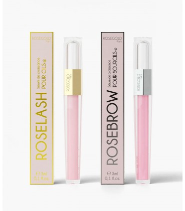 SET CADOU DUO PENTRU GENE SI SPRANCENE - ROSELASH SI ROSEBROW ROSEGOLD PARIS 3ml + 3ml